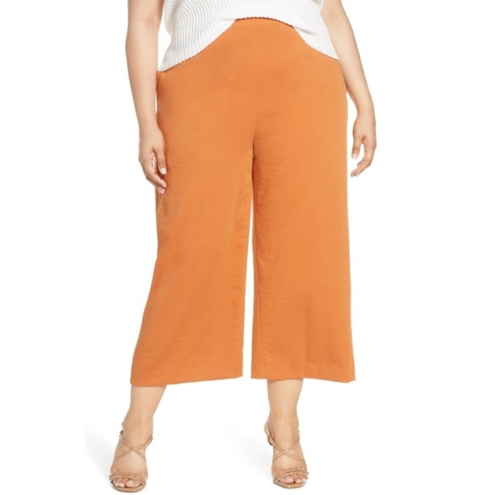 Leith High Waist Clean Cropped Pants 3x